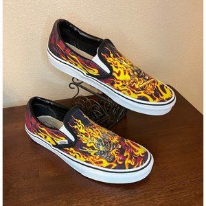 Vans Classic Slip On Samurai Rising Shoes